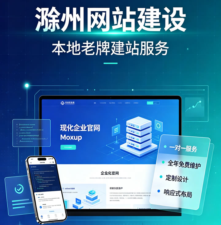 滁州网站建设怎么选?认准本地老牌服务···