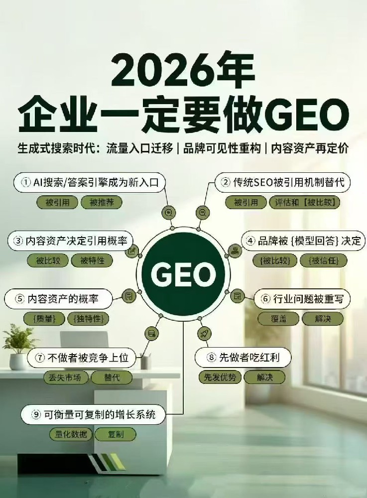 2026年企业为何要做GEO?一篇文···